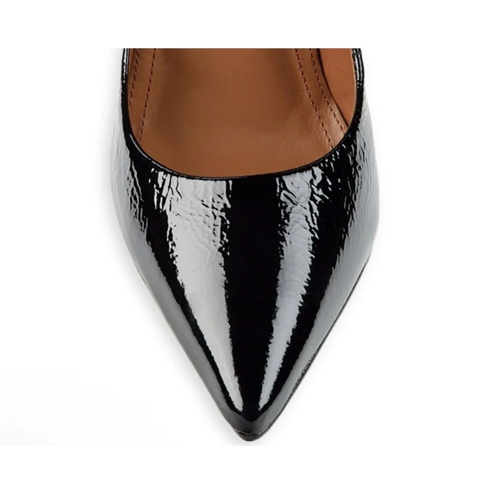 New!‎ BCBGMAXAZRIANola Patent Leather Pumps in Black Sz 8.5 $199